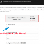 Hushed lifetime promo code