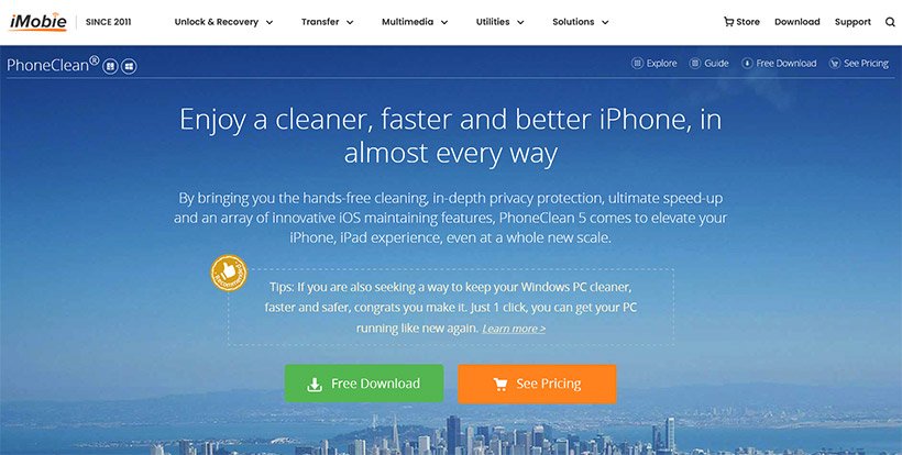 iMobie PhoneClean PRO Reviews